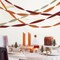 StaticPoster; 8 Rolls Orange Burgundy Green Crepe Paper Streamers for Wedding, Birthday, Baby Shower, Bride Shower, Fall Decor, Garden Party, Woodsy Party Decorations; Category:Streamers & Garland; Image:6